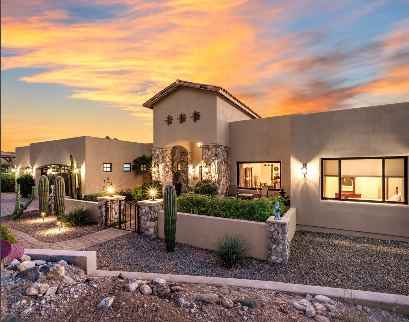 Luxury Tuscan-style estate