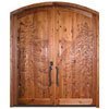 Heavy Carved Wooden Door